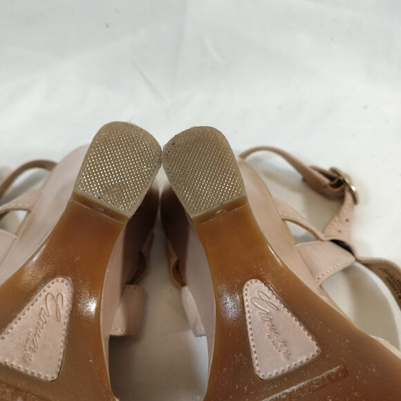 Born Crown Myndy Wedge Sandal; Pink/Blush Leather - Picture 9 of 9